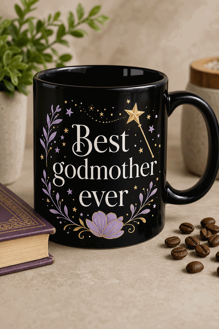 Godmother Gift Mug - Best godmother ever
